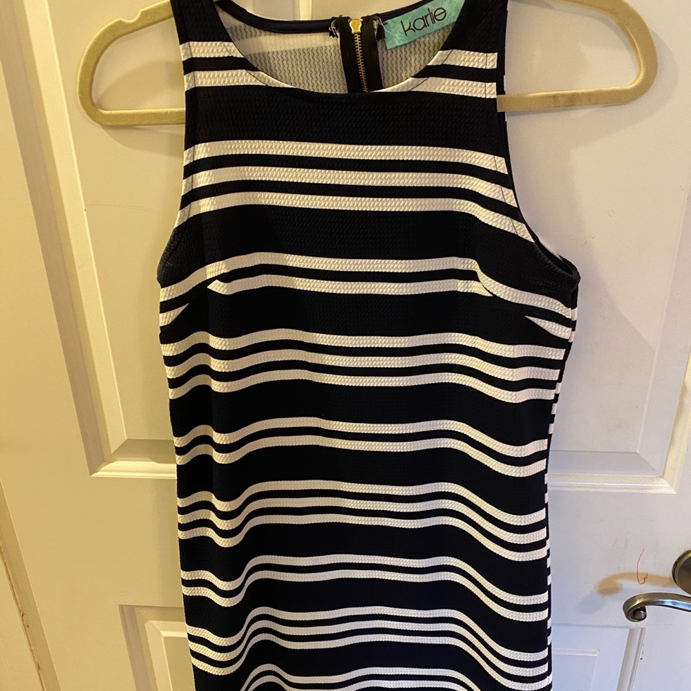 Karlie Striped slight Racerback sundress
